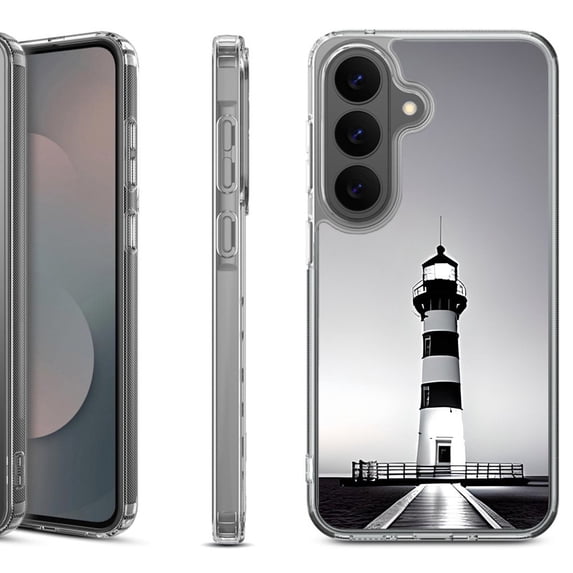 Shockproof Phone Case for Samsung Galaxy A37 5G, by OneToughShield - Lighthouse