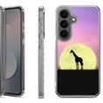 thumbnail image 1 of Shockproof Phone Case for Samsung Galaxy A37 5G, by OneToughShield - Moonlight Giraffe, 1 of 5