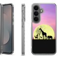 thumbnail image 1 of Shockproof Phone Case for Samsung Galaxy A37 5G, by OneToughShield - Moonlight Safari, 1 of 5