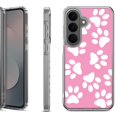 thumbnail image 1 of Shockproof Phone Case for Samsung Galaxy A37 5G, by OneToughShield - Pet Paw/ Pink, 1 of 5