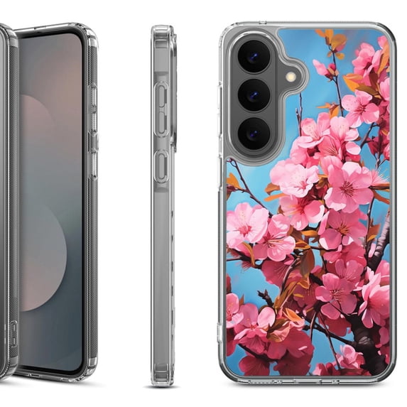 Shockproof Phone Case for Samsung Galaxy A37 5G, by OneToughShield - Spring Blossom