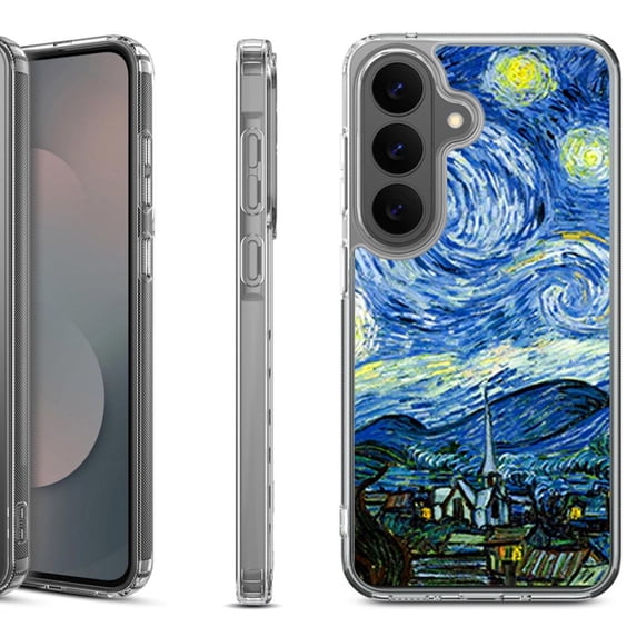 Shockproof Phone Case for Samsung Galaxy A37 5G, by OneToughShield - Starry Night France