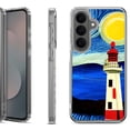 thumbnail image 1 of Shockproof Phone Case for Samsung Galaxy A37 5G, by OneToughShield - Starry Night Lighthouse, 1 of 5