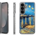 thumbnail image 1 of Shockproof Phone Case for Samsung Galaxy A37 5G, by OneToughShield - Starry Night Rhone, 1 of 5