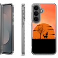 thumbnail image 1 of Shockproof Phone Case for Samsung Galaxy A37 5G, by OneToughShield - Sunset Deer, 1 of 5
