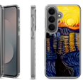 thumbnail image 1 of Shockproof Phone Case for Samsung Galaxy A37 5G, by OneToughShield - Sunset River, 1 of 5
