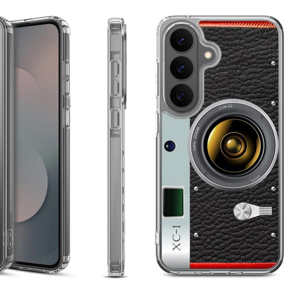 Shockproof Phone Case for Samsung Galaxy A37 5G, by OneToughShield - Vintage Camera