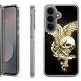 thumbnail image 1 of Shockproof Phone Case for Samsung Galaxy A37 5G, by OneToughShield - Wing Skull, 1 of 5