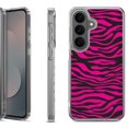 thumbnail image 1 of Shockproof Phone Case for Samsung Galaxy A37 5G, by OneToughShield - Zebra Pink, 1 of 5