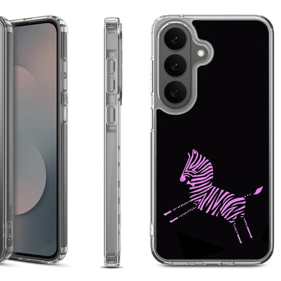 Shockproof Phone Case for Samsung Galaxy A37 5G, by OneToughShield - Zebra Running