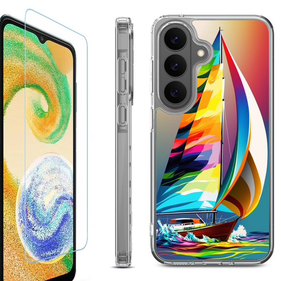 Shockproof Phone Case for Samsung Galaxy A57 5G, by OneToughShield - Design 372