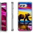 thumbnail image 1 of Shockproof Phone Case for T-Mobile Revvl 8, by OneToughShield - Bear, 1 of 5