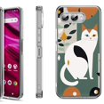 thumbnail image 1 of Shockproof Phone Case for T-Mobile Revvl 8, by OneToughShield - Cat, 1 of 5