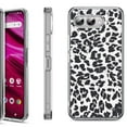 thumbnail image 1 of Shockproof Phone Case for T-Mobile Revvl 8, by OneToughShield - Cheetah B/W, 1 of 5