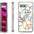 thumbnail image 1 of Shockproof Phone Case for T-Mobile Revvl 8, by OneToughShield - Colorful Peace, 1 of 5