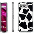 thumbnail image 1 of Shockproof Phone Case for T-Mobile Revvl 8, by OneToughShield - Cow Skin Design, 1 of 5