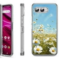 thumbnail image 1 of Shockproof Phone Case for T-Mobile Revvl 8, by OneToughShield - Daisy Field, 1 of 5