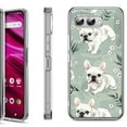 thumbnail image 1 of Shockproof Phone Case for T-Mobile Revvl 8, by OneToughShield - French Bulldog, 1 of 5