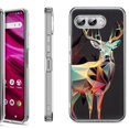 thumbnail image 1 of Shockproof Phone Case for T-Mobile Revvl 8, by OneToughShield - Geometric Deer, 1 of 5