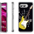 thumbnail image 1 of Shockproof Phone Case for T-Mobile Revvl 8, by OneToughShield - Guitar Yellow, 1 of 5