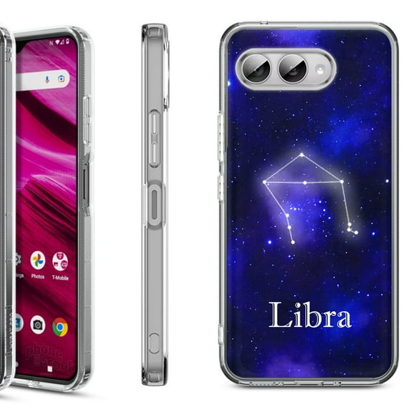 Shockproof Phone Case for T-Mobile Revvl 8, by OneToughShield - Libra