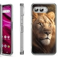 thumbnail image 1 of Shockproof Phone Case for T-Mobile Revvl 8, by OneToughShield - Lion, 1 of 5