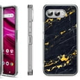thumbnail image 1 of Shockproof Phone Case for T-Mobile Revvl 8, by OneToughShield - Marble / Lava, 1 of 5