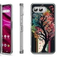 thumbnail image 1 of Shockproof Phone Case for T-Mobile Revvl 8, by OneToughShield - Musical Tree, 1 of 5