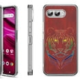 thumbnail image 1 of Shockproof Phone Case for T-Mobile Revvl 8, by OneToughShield - Night Tiger, 1 of 5