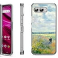 thumbnail image 1 of Shockproof Phone Case for T-Mobile Revvl 8, by OneToughShield - Poppy Field, 1 of 5