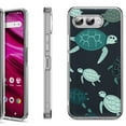 thumbnail image 1 of Shockproof Phone Case for T-Mobile Revvl 8, by OneToughShield - Sea Turtle Mix, 1 of 5