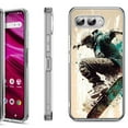 thumbnail image 1 of Shockproof Phone Case for T-Mobile Revvl 8, by OneToughShield - Skateboarding, 1 of 5