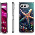 thumbnail image 1 of Shockproof Phone Case for T-Mobile Revvl 8, by OneToughShield - Starfish, 1 of 5