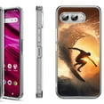 thumbnail image 1 of Shockproof Phone Case for T-Mobile Revvl 8, by OneToughShield - Surfing, 1 of 5