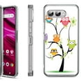 thumbnail image 1 of Shockproof Phone Case for T-Mobile Revvl 8, by OneToughShield - Tree Owl, 1 of 5