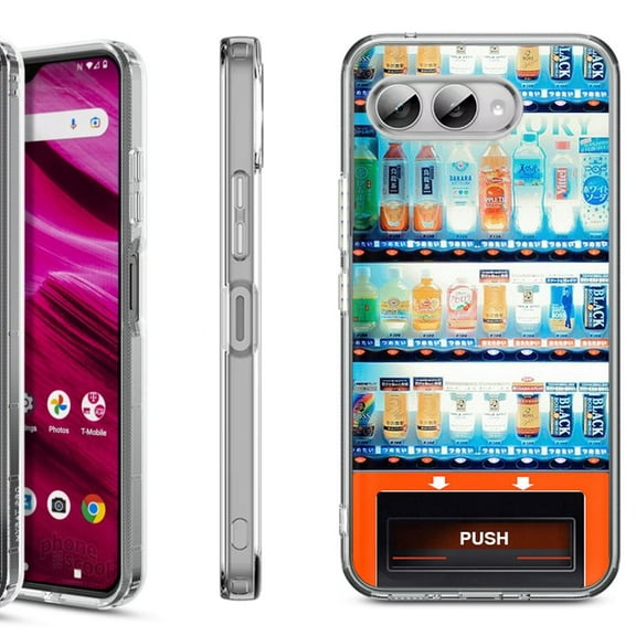 Shockproof Phone Case for T-Mobile Revvl 8, by OneToughShield - Vending Machine