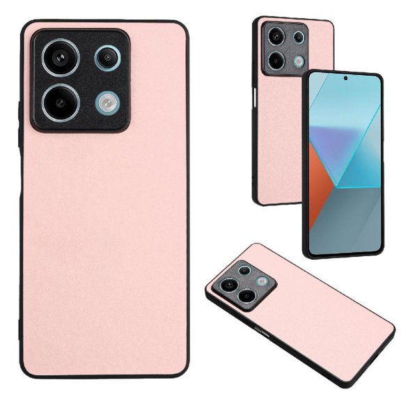 Shockproof Phone Case for Xiaomi Redmi Note 13 5G Slim Protective Cover Pink