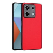 Shockproof Phone Case for Xiaomi Redmi Note 13 5G Slim Protective Cover Red