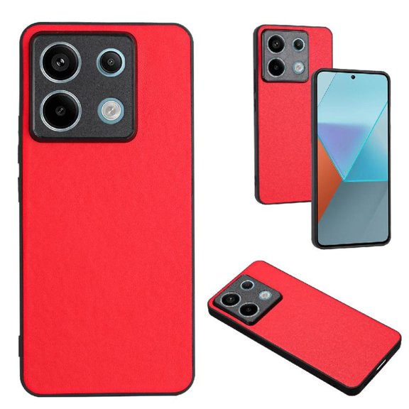 Shockproof Phone Case for Xiaomi Redmi Note 13 Pro 5G Slim Protective Cover Red