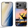 thumbnail image 1 of Shockproof Phone Case for iPhone 18 Pro, by OneToughShield - Design 257, 1 of 4