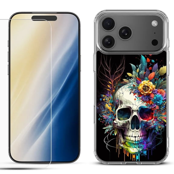 Shockproof Phone Case for iPhone 18 Pro, by OneToughShield - Design 368