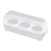 Shockproof Egg Container - Stackable Storage Box for Refrigerator - for Camping, Picnics & Kitchen