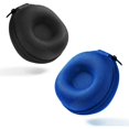 thumbnail image 1 of Shockproof Portable EVA Hard Shell Small Carrying Case, 10cm / 3.9 Inch Round Mesh Storage Bag for Earbud Smart Watch Tiny Accessories, 1 of 5