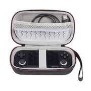 Shockproof Protective Case for ANBERNIC RG40XX H Handheld Game Console - Portable Organizer Travel Storage Bag-Black Gray