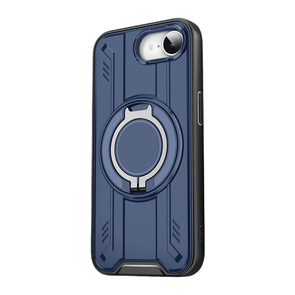 Shockproof Protective Case Phone Cover With Magnetic Rings Holder Stand For Phone 16E Rotate Kickstand Phone Case