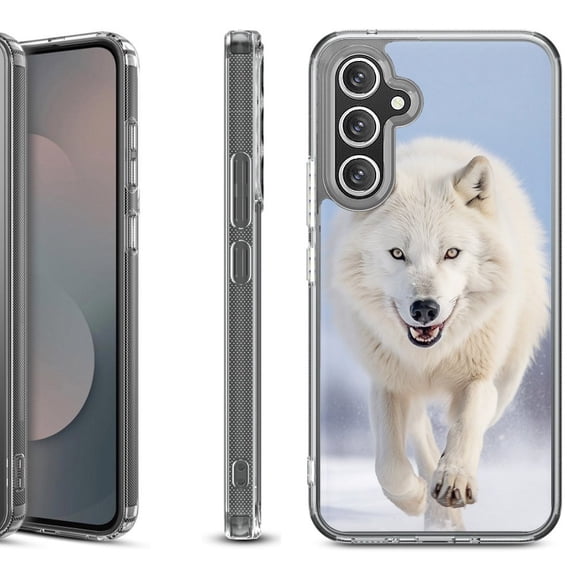 Shockproof Protective Phone Case Cover for Samsung Galaxy A17 5G, by OneToughShield - Arctic Wolf