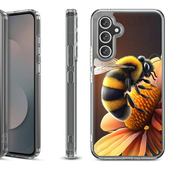 Shockproof Protective Phone Case Cover for Samsung Galaxy A17 5G, by OneToughShield - Bee