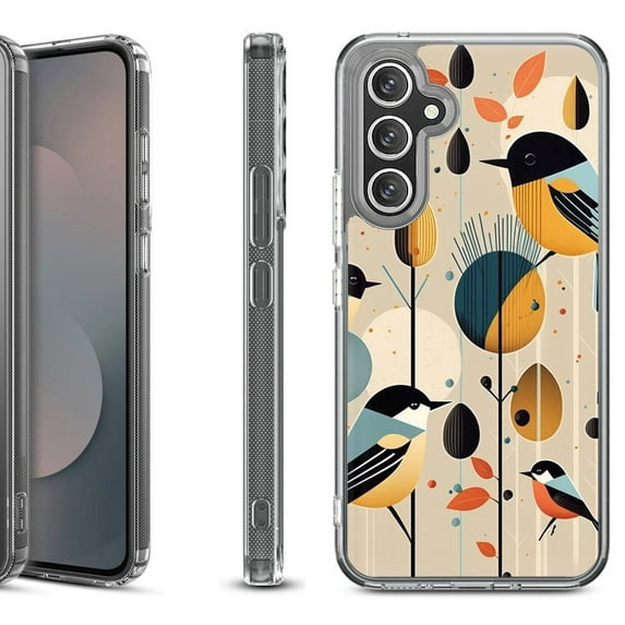 Shockproof Protective Phone Case Cover for Samsung Galaxy A17 5G, by OneToughShield - Bird Cardinal