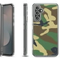 thumbnail image 1 of Shockproof Protective Phone Case Cover for Samsung Galaxy A17 5G, by OneToughShield - Camo Green, 1 of 5