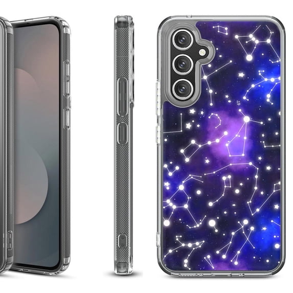 Shockproof Protective Phone Case Cover for Samsung Galaxy A17 5G, by OneToughShield - Constellations